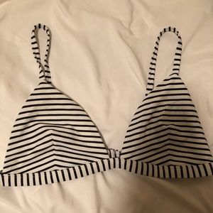 Hollister Striped bikini top